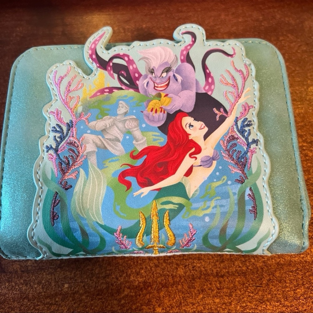 Disney Little mermaid loungefly wallet